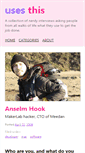 Mobile Screenshot of anselm.hook.usesthis.com